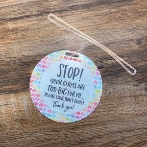 🖤 Newborn car seat tag